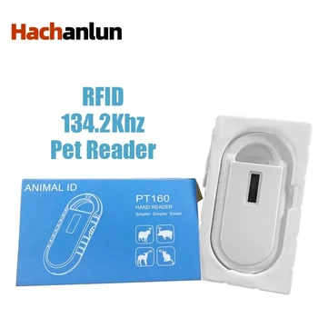 Скенер за домашни любимци ISO11784/85 134,2 khz, Четец на Идентификатор на Животните, Чип-Транспондер USB Rfid, Ръчен Скенер на Микрочипове За Кучета, котки, коне