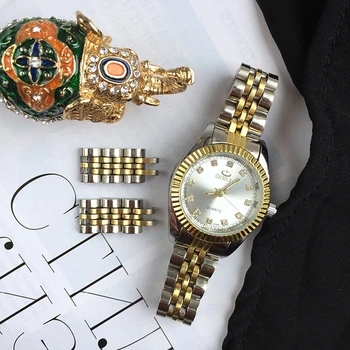 CHENXI Дамски Часовници Дамски Малките Часове на Луксозни Златни Кварцов Ръчен Часовник От Неръждаема Стомана-Евтина Цена Дропшиппинг Reloj Mujer