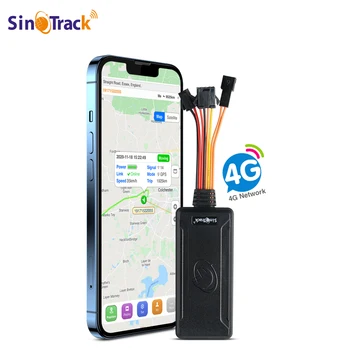 SinoTrack 4G GPS тракер ST-906ML за Автомобил, мотоциклет, устройство за проследяване с изключване на захранването от Масла и софтуер за онлайн проследяване