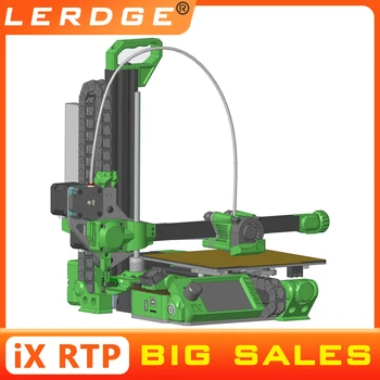 LERDGE iX RTP FDM 3D Принтер Комплект направи си Сам Комплект от Детайли Рамка Машина 1,75 мм Нишки Pei Лист Печатна Платформа За DIY Prusa