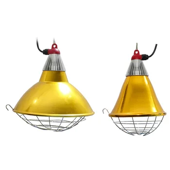 Топлоизолационна Лампа с Ключ за Отглеждане на Животни, Отопление Лампа за Пилета, Водоустойчива Лампа за Свине F