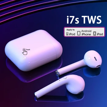 i7s TWS Безжични Слушалки Bluetooth Слушалки Air Спортни Слушалки Хендсфри Слушалки Зарядно Устройство За Xiaomi iPhone Android