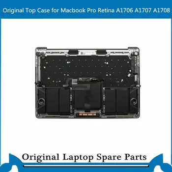 Оригинален Горен калъф с Клавиатура Touchbar Тракпад за Macbook Pro Retina A1707 A1706 A1708 Акцент за ръце C Калъф 13'15'