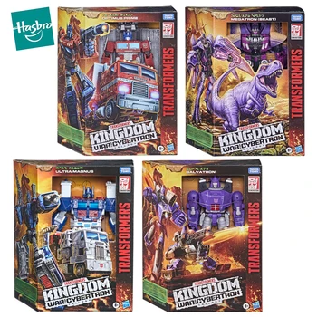 Hasbro Трансформърс Война за Кралство Cybertron Optimus prime Megatron Ultra Магнус Фигурка Лидер Робот Детски Играчки за Подарък за Момчета