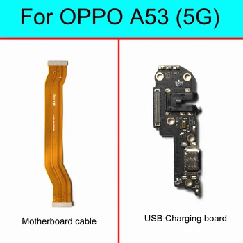 За OPPO а a53 5G PECM30 PECT30 USB Докинг станция За Зареждане на Порт на Конектор дънната Платка Микрофон дънна Платка гъвкав кабел