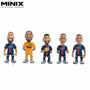 MINIX са подбрани FI AT Madr Карикатура Футболист Топката Фигурка Готина кукла Спортен Модел на Кукла Звезда на Футбола Играчки Фенове на Сувенири