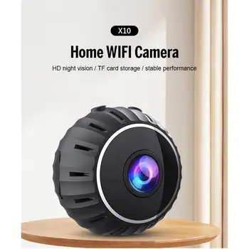 X10 Wifi Мини-Камера за Нощно Виждане Hd 1080p Уеб Камера за Видео Монитор за Откриване на движение Домашна Камера за Видеонаблюдение