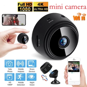 A9 Мини камера 1080P ip камера Нощен Версия на Микро Гласово Записващо устройство, Безжична Мини Камера Камера за видеонаблюдение Камера, wifi