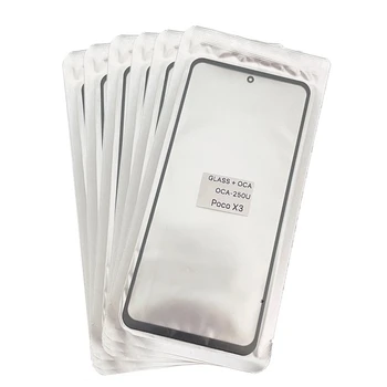 Предния Сензорен Екран ОСА Стъкло За Redmi Note 10 10S 10T 11 11S Pro Plus 4G 5G Тъчпад със Стъклен Капак резервни Части За Ремонт на