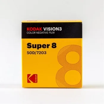 1-3 Опаковка Kodak Vision3 Супер 8 мм Филм 50г 200t Филм Супер 8 Цвята Точков дата на прясна