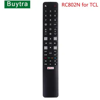Оригинално дистанционно Управление RC802N YUI1 За TCL Smart TV U43P6046, U49P6046, U55P6046, U65P6046