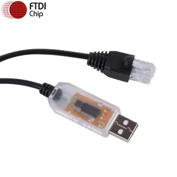 Кабел за връзка RS485 USB към RJ45 Кабел-адаптер последователен Преобразувател FTDI за delta IFD6500
