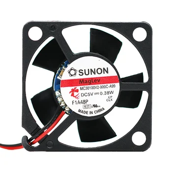 30 мм вентилатор За Sunon MC30100V2-000C-A99 3010 5 В 0,38 W Тих Охлаждащ вентилатор 4,6 CFM 8000 об/мин