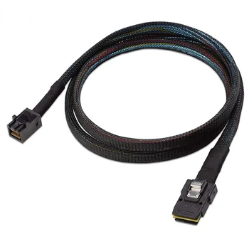 MINI SAS 8643-СФФ 8087 HD с Вграден сървър за данни кабел Mini-sas HD СФФ-8643 на Сървър на данни на Твърдия диск Raid Кабел